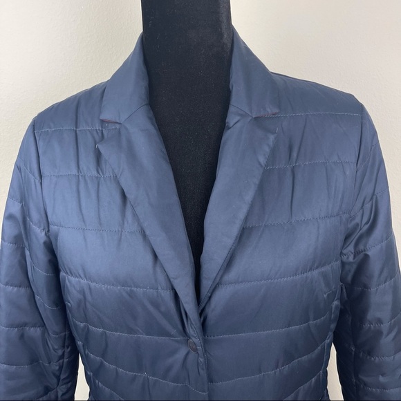 Tommy Hilfiger Women’s Navy Button down Demi season Jacket size M - Picture 6 of 12